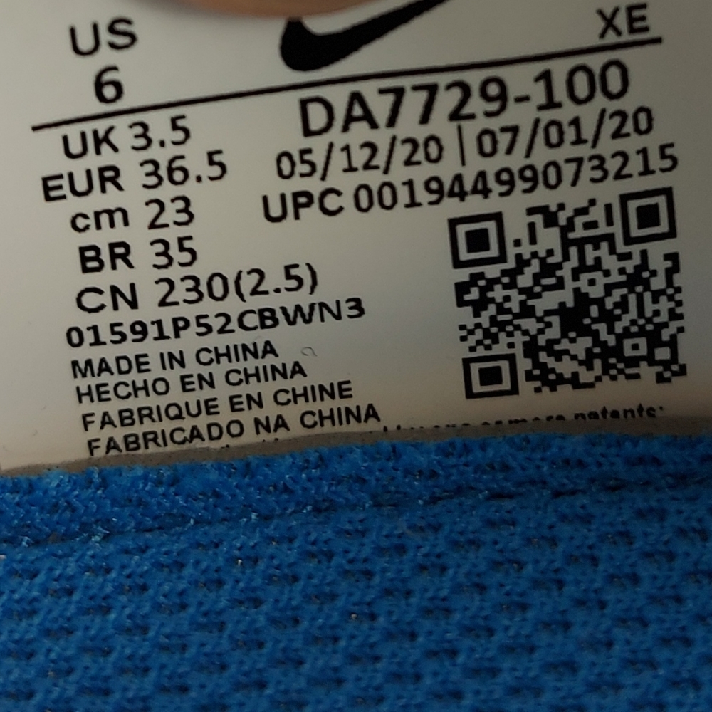 Nike Daybreak Type Sail Photo Blue DA7729-100 N354 - Picture 8 of 15